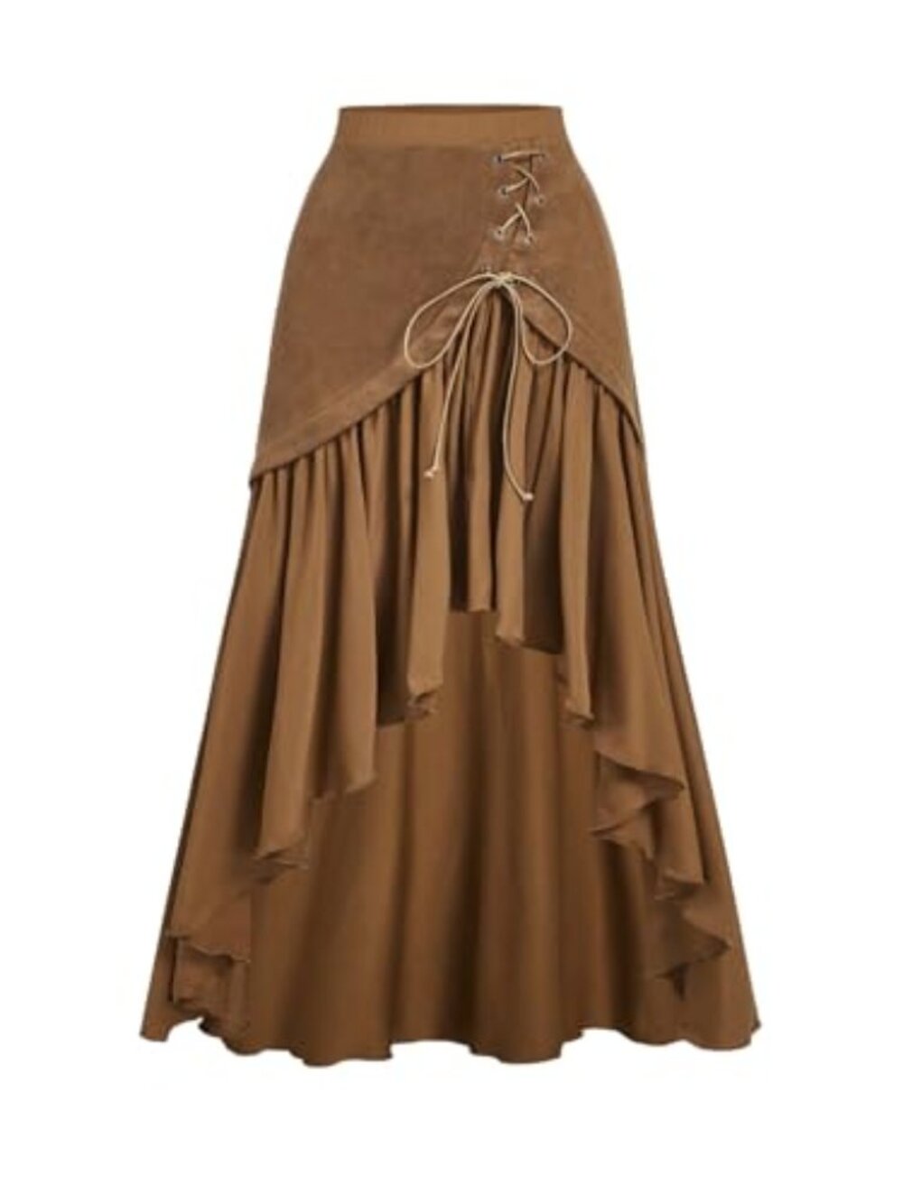 Women's Rodeo Western Cowgirl‎ Rave Club Outfit Long Skirt Renaissance